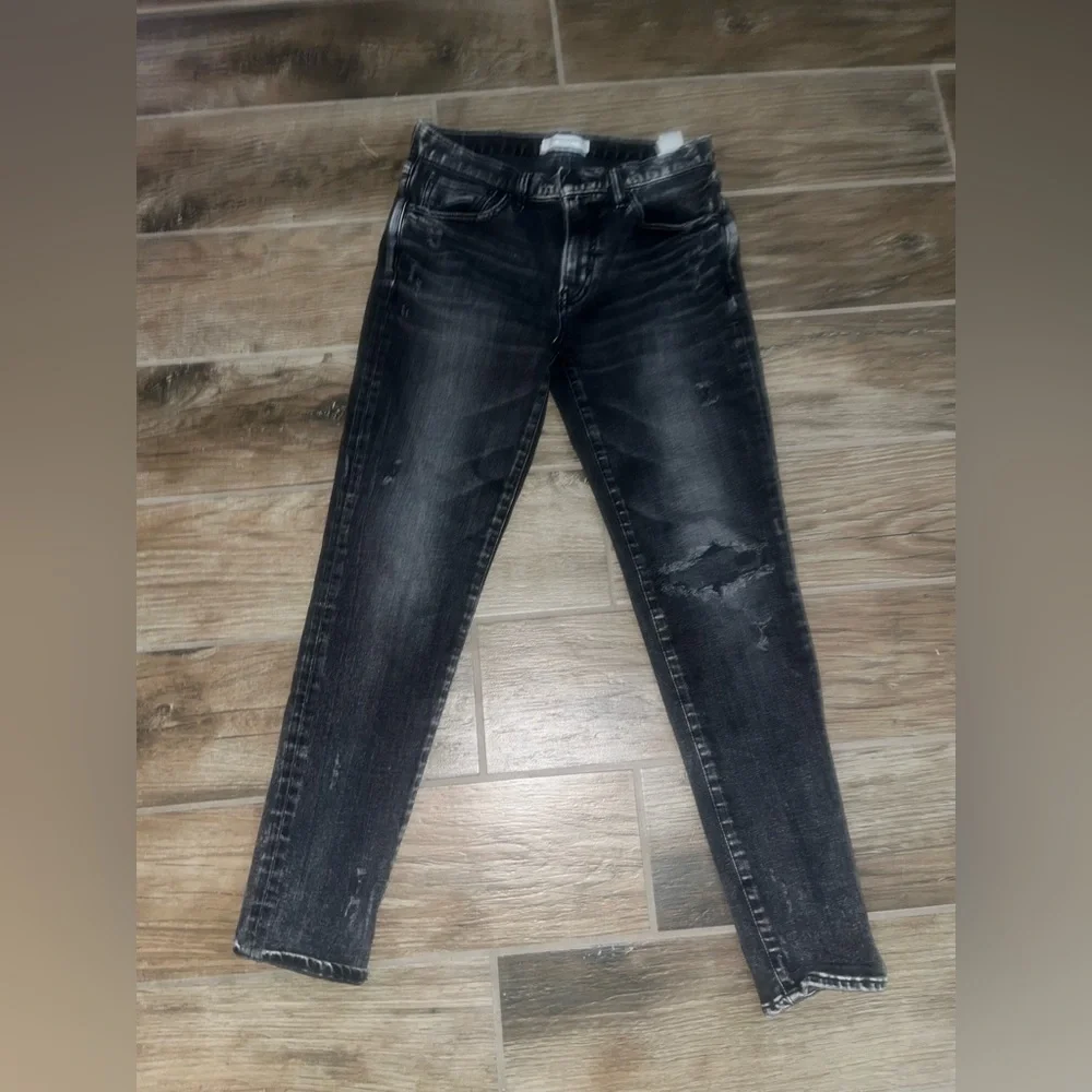 Moussy Vintage black distressed jeans Howa